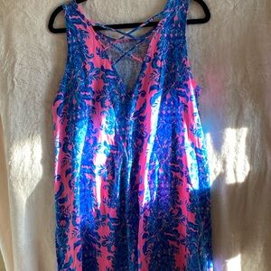 Lilly Pulitzer Pink and Blue Dress
